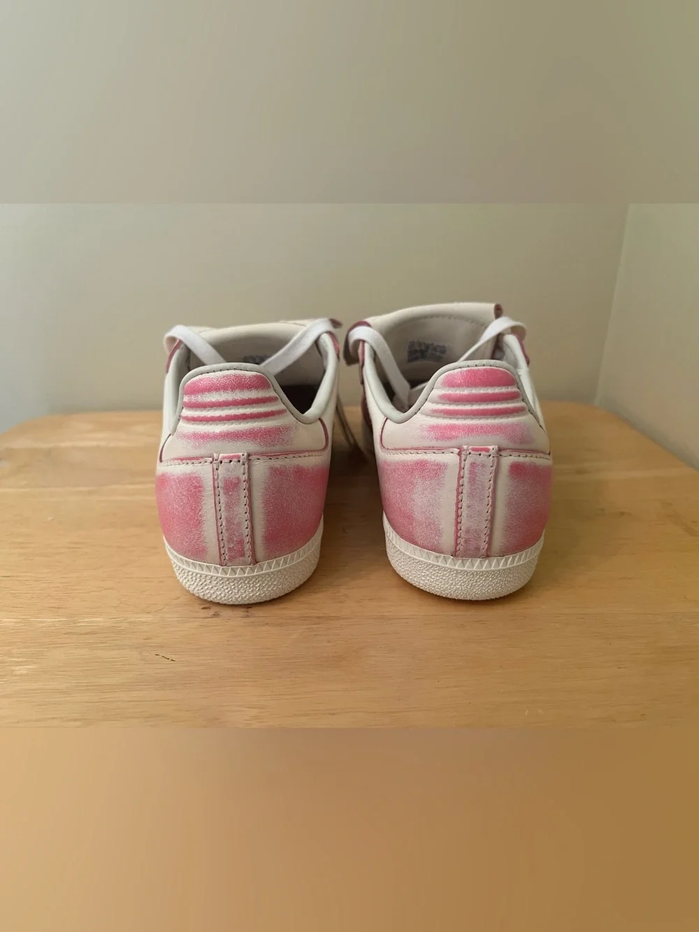Adidas Originals Samba LT Women's 6.5 Cream Shock Pink JR5998